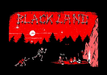 Black Land (G) (128K) (4 faces) (1995) (PD) screen shot title